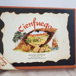 Cienfuegos Wooden Tobacco Empty Box